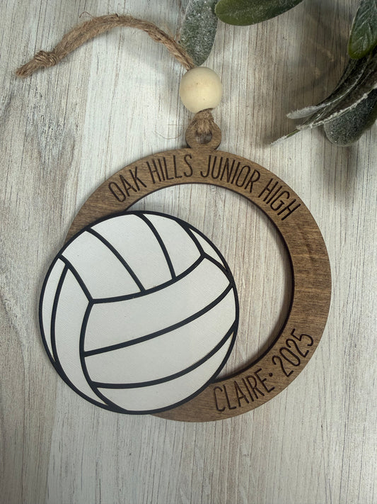 Volleyball Ornament